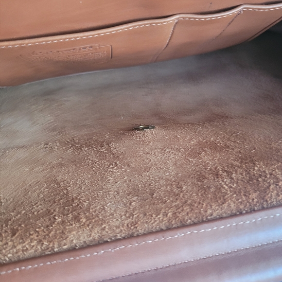 Vintage Coach Barclay Tote Multipurpose  Briefcase Shoulder Bag, Tan - Picture 11 of 17